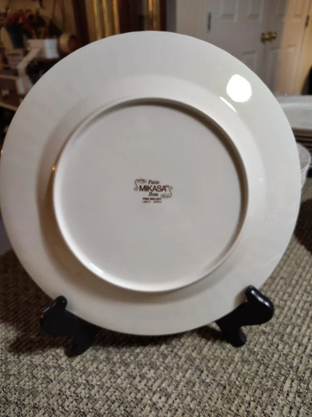 Mikasa Petite Bone PINK MELODY L9810 Dinner Plate 10 3/4